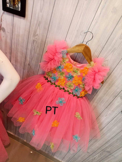Flower  🌸 Dress for Girls | Birthday Dress | Partywear Dress